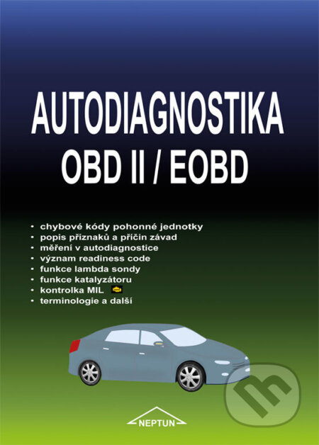 Autodiagnostika OBD II / EOBD, Neptun, 2016