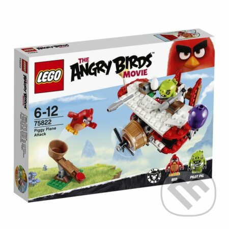 LEGO Angry Birds 75822 Piggyho lietadlový útok, LEGO, 2016