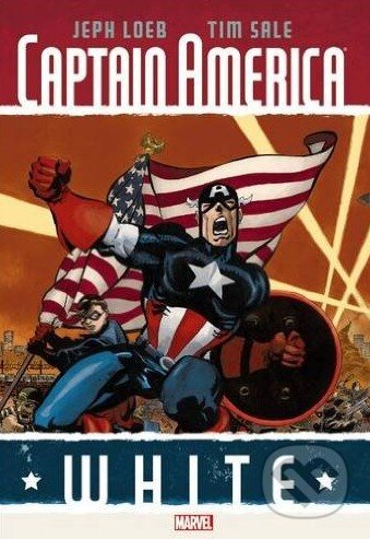 Kniha: Captain America: White (Jeph Loeb a Tim Sale). Marvel, 2016 Kniha: Captain America: White (Jeph Loeb a Tim Sale). Marvel, 2016