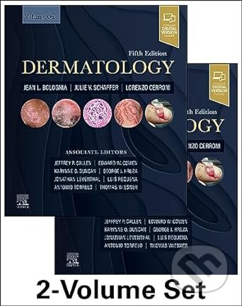 Kniha: Dermatology: 2-Volume Set (Jean L. Bolognia, Julie V. Schaffer a Lorenzo Cerroni). Elsevier Science, 2024 Kniha: Dermatology: 2-Volume Set (Jean L. Bolognia, Julie V. Schaffer a Lorenzo Cerroni). Elsevier Science, 2024