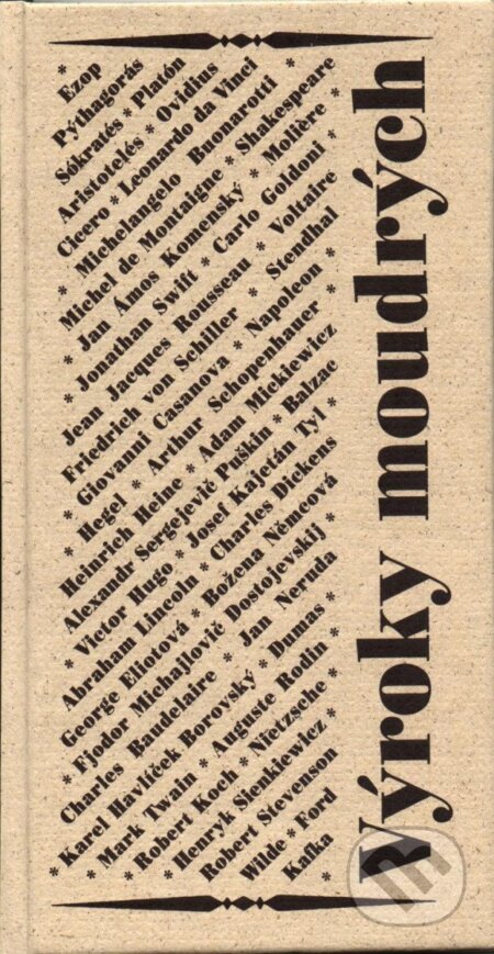 Kniha: Výroky moudrých (Jan Jílek). Granit, 1998 Kniha: Výroky moudrých (Jan Jílek). Granit, 1998