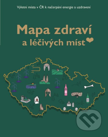 Kniha: Mapa zdraví a léčivých míst (Michaela Popková). Došel karamel, 2025 Kniha: Mapa zdraví a léčivých míst (Michaela Popková). Došel karamel, 2025