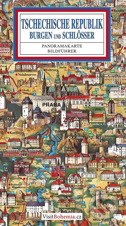 Kniha: Hrady a zámky ČR - mapa panoramatická (MCU). MCU, 2019 Kniha: Hrady a zámky ČR - mapa panoramatická (MCU). MCU, 2019