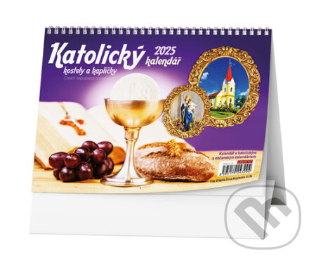 Katolický kalendář 2025 - stolní kalendář (Baloušek). Baloušek, 2024 Katolický kalendář 2025 - stolní kalendář (Baloušek). Baloušek, 2024