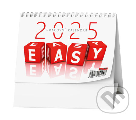 Pracovní kalendář EASY 2025 - stolní kalendář (Baloušek). Baloušek, 2024 Pracovní kalendář EASY 2025 - stolní kalendář (Baloušek). Baloušek, 2024