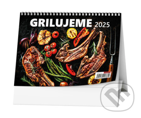 Grilujeme 2025 - stolní kalendář (Baloušek). Baloušek, 2024 Grilujeme 2025 - stolní kalendář (Baloušek). Baloušek, 2024