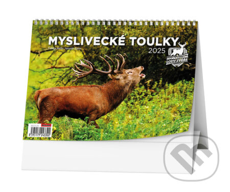 Myslivecké toulky 2025 - stolní kalendář (Baloušek). Baloušek, 2024 Myslivecké toulky 2025 - stolní kalendář (Baloušek). Baloušek, 2024