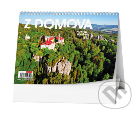 Z domova 2025 - stolní kalendář (Baloušek). Baloušek, 2024 Z domova 2025 - stolní kalendář (Baloušek). Baloušek, 2024