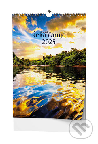 Řeka čaruje 2025 - nástěnný kalendář (Baloušek). Baloušek, 2024 Řeka čaruje 2025 - nástěnný kalendář (Baloušek). Baloušek, 2024
