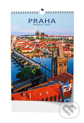 Praha 2025 - nástěnný kalendář (Baloušek). Baloušek, 2024 Praha 2025 - nástěnný kalendář (Baloušek). Baloušek, 2024