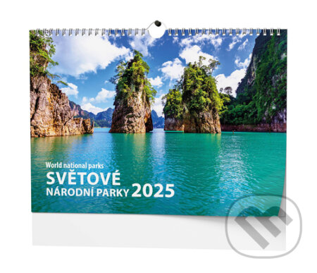 Světové národní parky 2025 - nástěnný kalendář (Baloušek). Baloušek, 2024 Světové národní parky 2025 - nástěnný kalendář (Baloušek). Baloušek, 2024