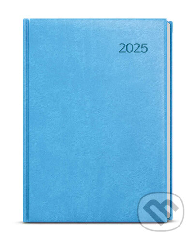 Denní diář 2025 David Vivella A5 světe modrá (Baloušek). Baloušek, 2024 Denní diář 2025 David Vivella A5 světe modrá (Baloušek). Baloušek, 2024