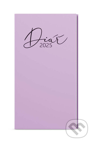 Týdenní diář 2025 Jakub Lamino Pastel kapesní Fialová (Baloušek). Baloušek, 2024 Týdenní diář 2025 Jakub Lamino Pastel kapesní Fialová (Baloušek). Baloušek, 2024