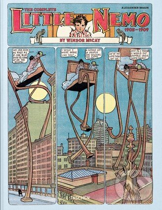 Kniha: The Complete Little Nemo 1905-1909 (Alexander Braun a Winsor McCay). Taschen, 2017 Kniha: The Complete Little Nemo 1905-1909 (Alexander Braun a Winsor McCay). Taschen, 2017
