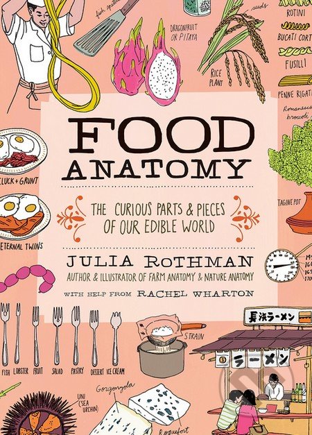 Kniha: Food Anatomy (Julia Rothman a Rachel Wharton). Storey Publishing, 2016 Kniha: Food Anatomy (Julia Rothman a Rachel Wharton). Storey Publishing, 2016