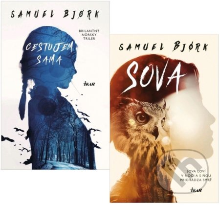 Kniha: Cestujem sama + Sova (Samuel Bjork). Ikar Kniha: Cestujem sama + Sova (Samuel Bjork). Ikar