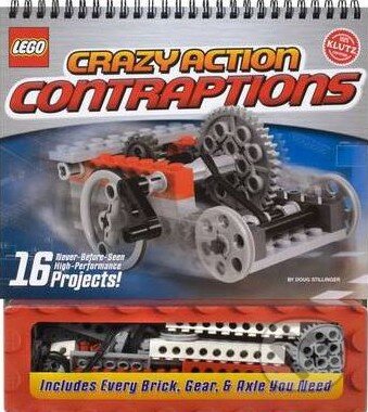 Kniha: Lego Crazy Action Contraptions (Doug Stillinger). Klutz, 2010 Kniha: Lego Crazy Action Contraptions (Doug Stillinger). Klutz, 2010