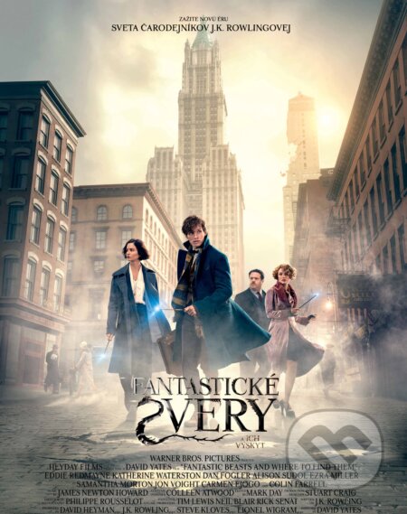 Film: Fantastické zvery a ich výskyt (David Yates) (DVD). Magicbox, 2017 Film: Fantastické zvery a ich výskyt (David Yates) (DVD). Magicbox, 2017