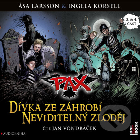 Audiokniha: PAX 3,4: Dívka ze záhrobí, Neviditelný zloděj (Asa Larsson). OneHotBook, 2016 Audiokniha: PAX 3,4: Dívka ze záhrobí, Neviditelný zloděj (Asa Larsson). OneHotBook, 2016