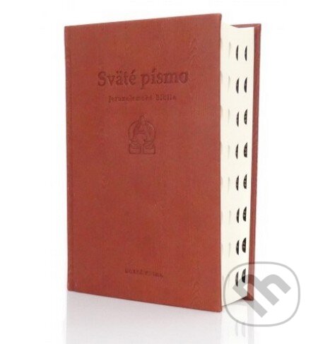 Kniha: Sväté písmo - Jeruzalemská Biblia (stredná, hnedá obálka s reliéfom) (Dobrá kniha). Dobrá kniha, 2016 Kniha: Sväté písmo - Jeruzalemská Biblia (stredná, hnedá obálka s reliéfom) (Dobrá kniha). Dobrá kniha, 2016