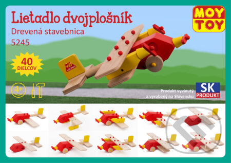 Spoločenská hra: MOY TOY Lietadlo dvojplošník (MOY TOY). MOY TOY, 2016 Spoločenská hra: MOY TOY Lietadlo dvojplošník (MOY TOY). MOY TOY, 2016