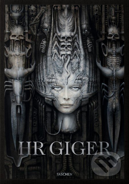 Kniha: HR Giger (Andreas J. Hirsch a Hans Werner Holzwarth). Taschen, 2016 Kniha: HR Giger (Andreas J. Hirsch a Hans Werner Holzwarth). Taschen, 2016