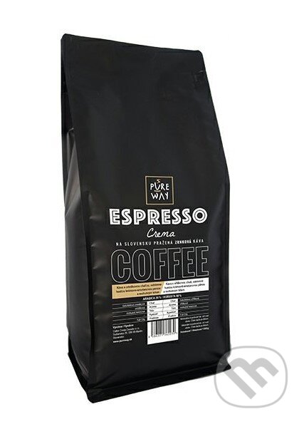 Kávy a čaje: Espresso Crema (Pure Way). Pure Way Kávy a čaje: Espresso Crema (Pure Way). Pure Way