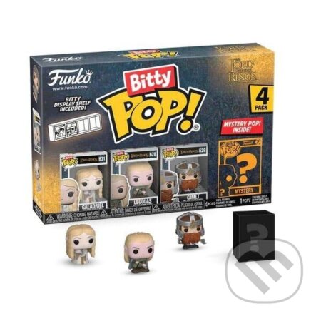 Funko Bitty POP: Lord of the Rings - Galadriel 4-pack (Funko). Funko, 2024 Funko Bitty POP: Lord of the Rings - Galadriel 4-pack (Funko). Funko, 2024