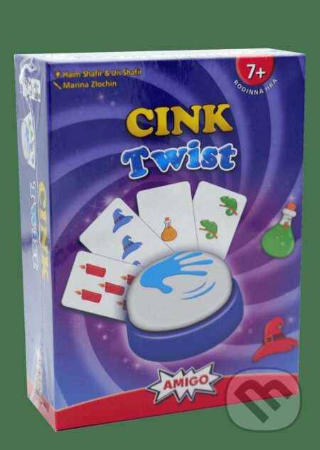 Spoločenská hra: Cink Twist (Haim Shafir a Uri Shafir). Piatnik, 2024 Spoločenská hra: Cink Twist (Haim Shafir a Uri Shafir). Piatnik, 2024