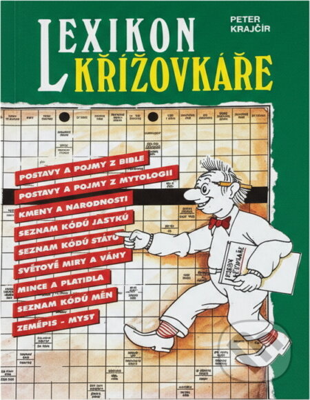 Kniha: Lexikon křížovkáře (Peter Krajčír). Petrklíč, 2000 Kniha: Lexikon křížovkáře (Peter Krajčír). Petrklíč, 2000