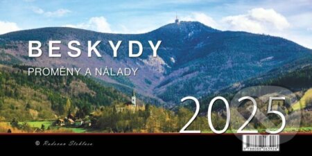 Kalendář 2025 Beskydy/Proměny a nálady - stolní (Radovan Stoklasa). Justine, 2024 Kalendář 2025 Beskydy/Proměny a nálady - stolní (Radovan Stoklasa). Justine, 2024