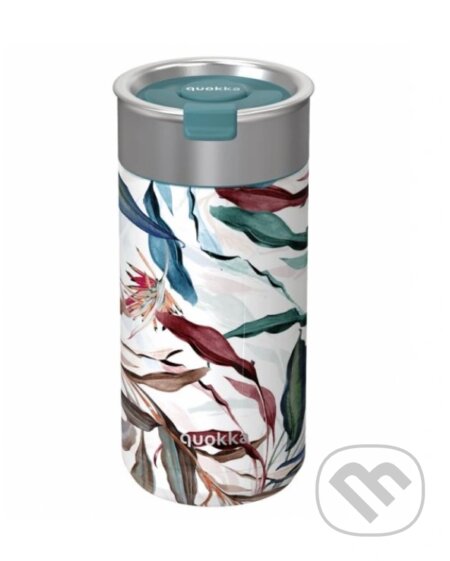 Quokka Nerezový termohrnek se sítkem Boost: Bouquet 400ml (Quokka). Quokka Quokka Nerezový termohrnek se sítkem Boost: Bouquet 400ml (Quokka). Quokka