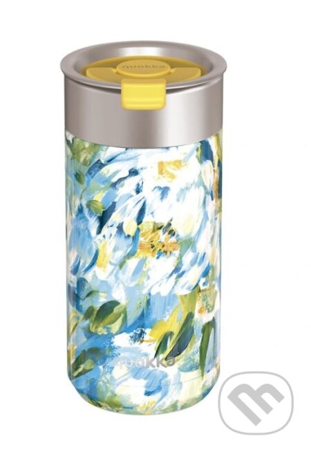 Quokka Nerezový termohrnek se sítkem Boost: Blue Peonies 400ml (Quokka). Quokka Quokka Nerezový termohrnek se sítkem Boost: Blue Peonies 400ml (Quokka). Quokka