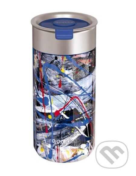 Quokka Nerezový termohrnek se sítkem Boost: Abstract 400ml (Quokka). Quokka Quokka Nerezový termohrnek se sítkem Boost: Abstract 400ml (Quokka). Quokka