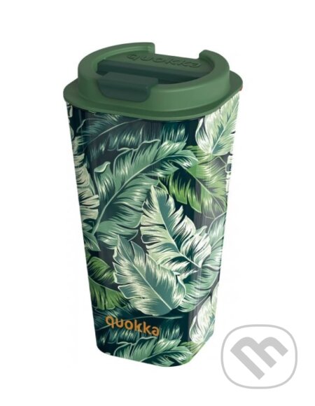 Quokka Plastový cestovní hrnek Flux: Ditsy Jungle 450ml (Quokka). Quokka Quokka Plastový cestovní hrnek Flux: Ditsy Jungle 450ml (Quokka). Quokka