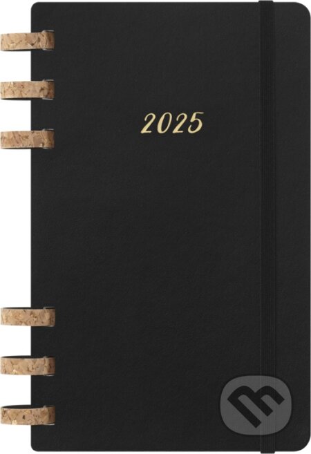 Moleskine – 12-mesačný špirálový plánovací zápisník (diár) Life 2025 - čierny (Moleskine). Moleskine, 2024 Moleskine – 12-mesačný špirálový plánovací zápisník (diár) Life 2025 - čierny (Moleskine). Moleskine, 2024