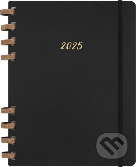 Moleskine – 12-mesačný špirálový plánovací zápisník (diár) Life 2025 - čierny (Moleskine). Moleskine, 2025 Moleskine – 12-mesačný špirálový plánovací zápisník (diár) Life 2025 - čierny (Moleskine). Moleskine, 2025