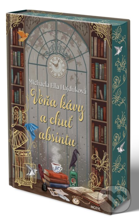 Kniha: Vôňa kávy a chuť absintu (Michaela Ella Hajduková). Motýľ, 2024 Kniha: Vôňa kávy a chuť absintu (Michaela Ella Hajduková). Motýľ, 2024