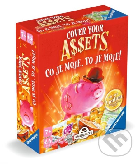 Cover Your Assets: Co je moje, to je moje! (Ravensburger). Ravensburger, 2024 Cover Your Assets: Co je moje, to je moje! (Ravensburger). Ravensburger, 2024