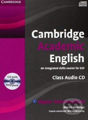 Audiokniha: Cambridge Academic English B2: Upper Intermediate - Class Audio CD and DVD Pack (Martin Hewings). Cambridge University Press, 2013 Audiokniha: Cambridge Academic English B2: Upper Intermediate - Class Audio CD and DVD Pack (Martin Hewings). Cambridge University Press, 2013