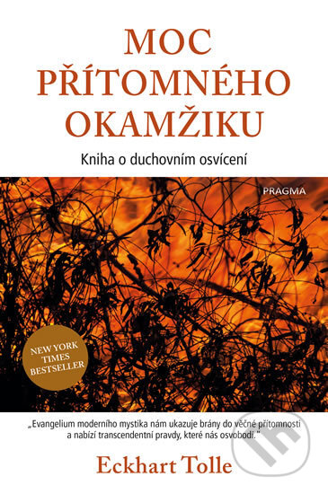 Kniha: Moc přítomného okamžiku (Eckhart Tolle). Pragma, 2016 Kniha: Moc přítomného okamžiku (Eckhart Tolle). Pragma, 2016