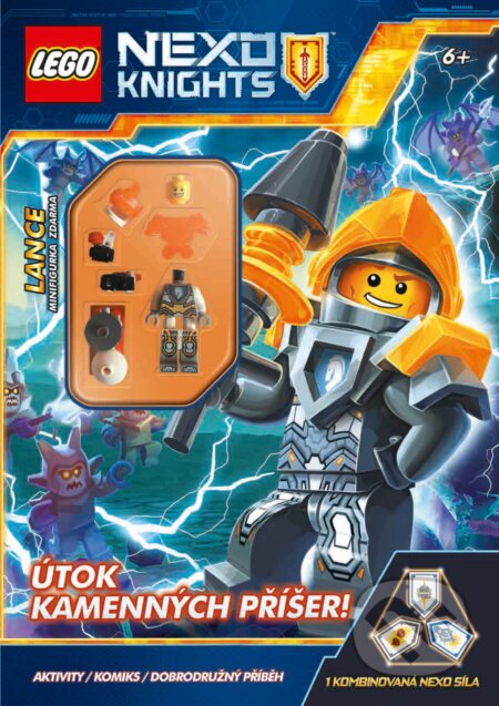 Kniha: LEGO NEXO KNIGHTS: Útok kamenných příšer! (Computer Press). Computer Press, 2017 Kniha: LEGO NEXO KNIGHTS: Útok kamenných příšer! (Computer Press). Computer Press, 2017