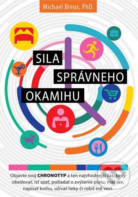 Kniha: Sila správneho okamihu (Michael Breus). Eastone Books, 2016 Kniha: Sila správneho okamihu (Michael Breus). Eastone Books, 2016