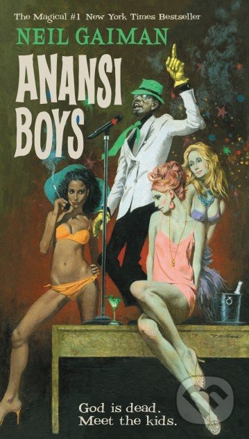 Kniha: Anansi Boys (Neil Gaiman). HarperCollins, 2016 Kniha: Anansi Boys (Neil Gaiman). HarperCollins, 2016