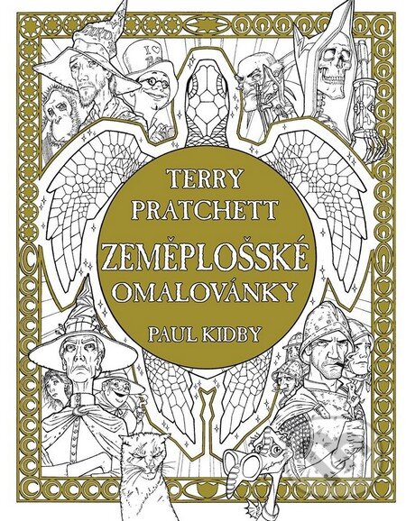 Kniha: Zeměplošské omalovánky (Paul Kidby). Talpress, 2016 Kniha: Zeměplošské omalovánky (Paul Kidby). Talpress, 2016