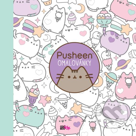 Kniha: Pusheen omalovánky (Claire Belton). CooBoo CZ, 2017 Kniha: Pusheen omalovánky (Claire Belton). CooBoo CZ, 2017