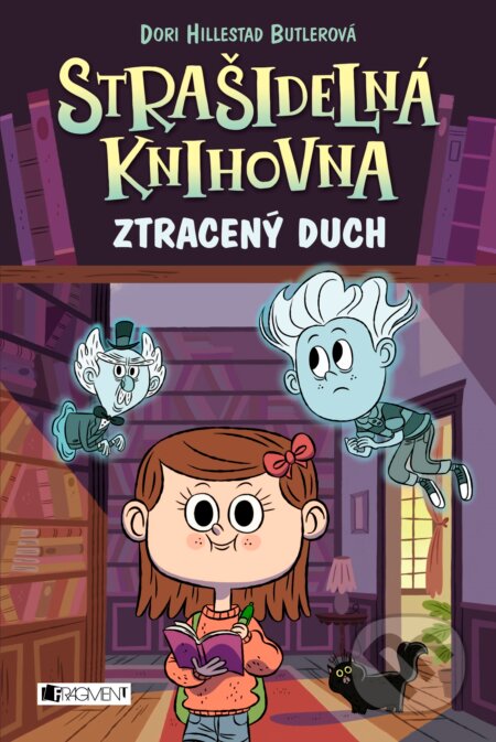 Kniha: Strašidelná knihovna: Ztracený duch (Dori Hillestad Butler). Nakladatelství Fragment, 2017 Kniha: Strašidelná knihovna: Ztracený duch (Dori Hillestad Butler). Nakladatelství Fragment, 2017