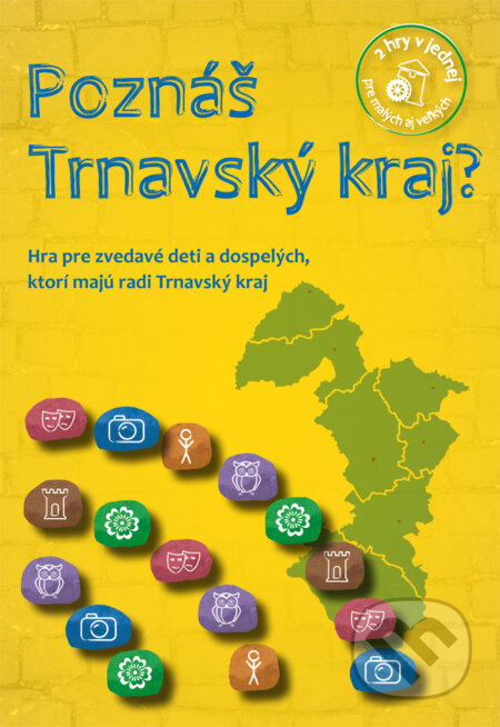 Společenská hra: Poznáš Trnavský kraj? (Daniel Kollár, Daniela Kollárová a Tibor Kollár). DAJAMA, 2016 Společenská hra: Poznáš Trnavský kraj? (Daniel Kollár, Daniela Kollárová a Tibor Kollár). DAJAMA, 2016