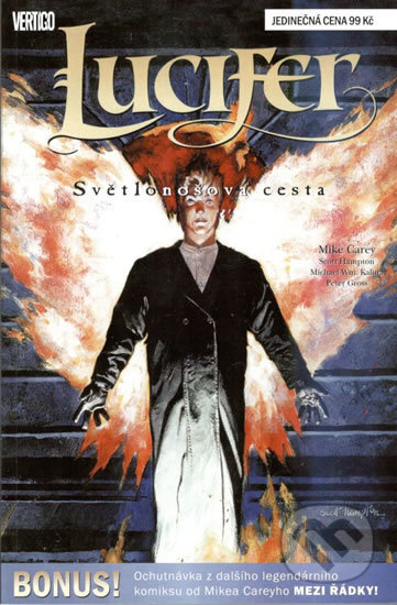 Kniha: Lucifer - Světlonošova cesta (Mike Carey). Crew, 2016 Kniha: Lucifer - Světlonošova cesta (Mike Carey). Crew, 2016