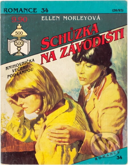 Kniha: Schůzka na závodišti (Ellen Morley). Ivo Železný, 1993 Kniha: Schůzka na závodišti (Ellen Morley). Ivo Železný, 1993